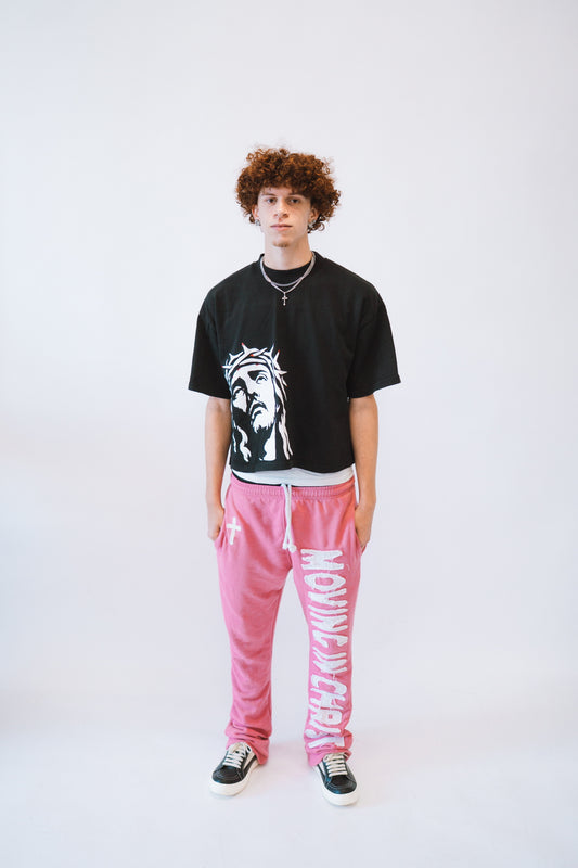 "MOVINGINCHRIST" Sweats - PINK