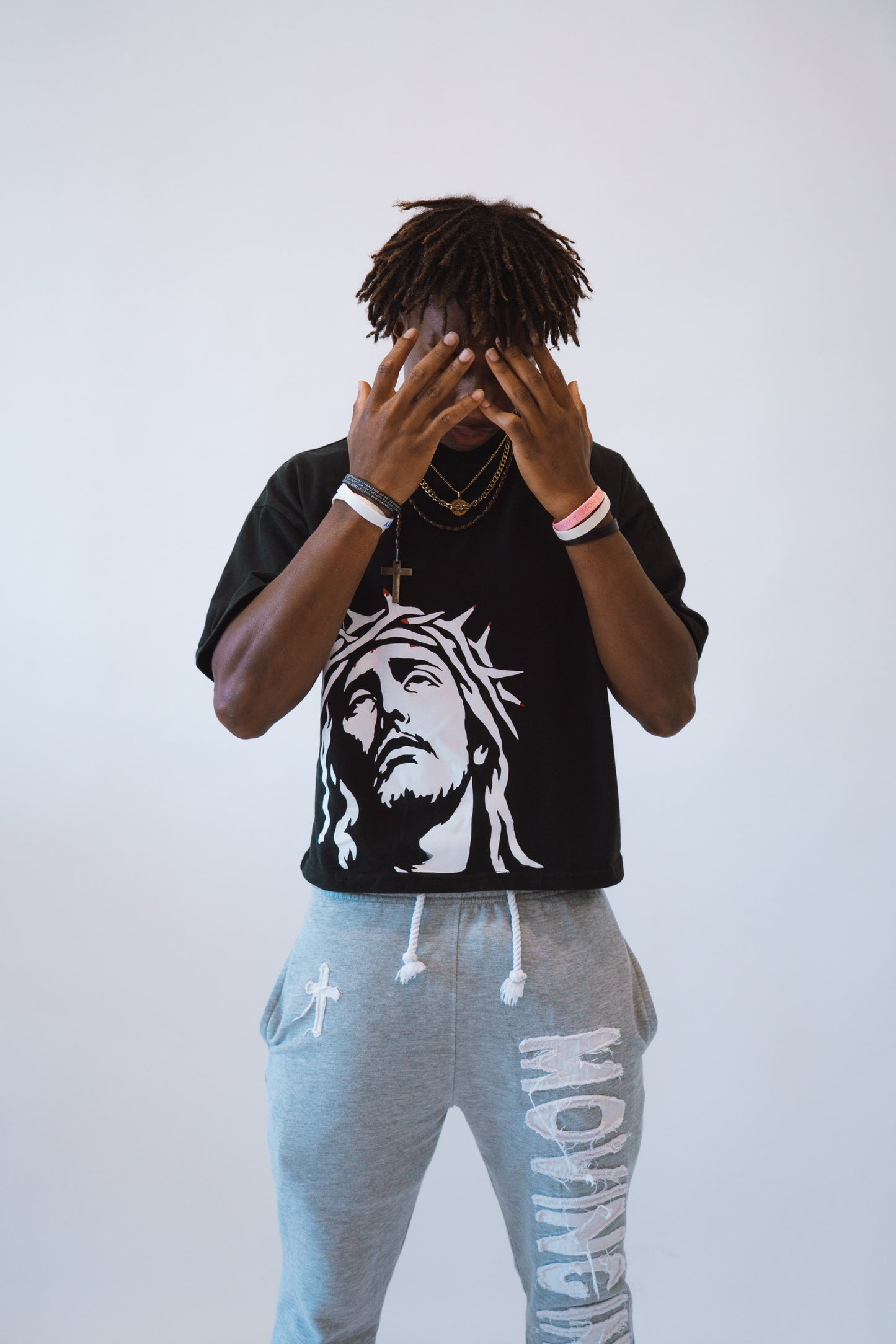 "MOVING IN CHRIST" Tee - BLACK