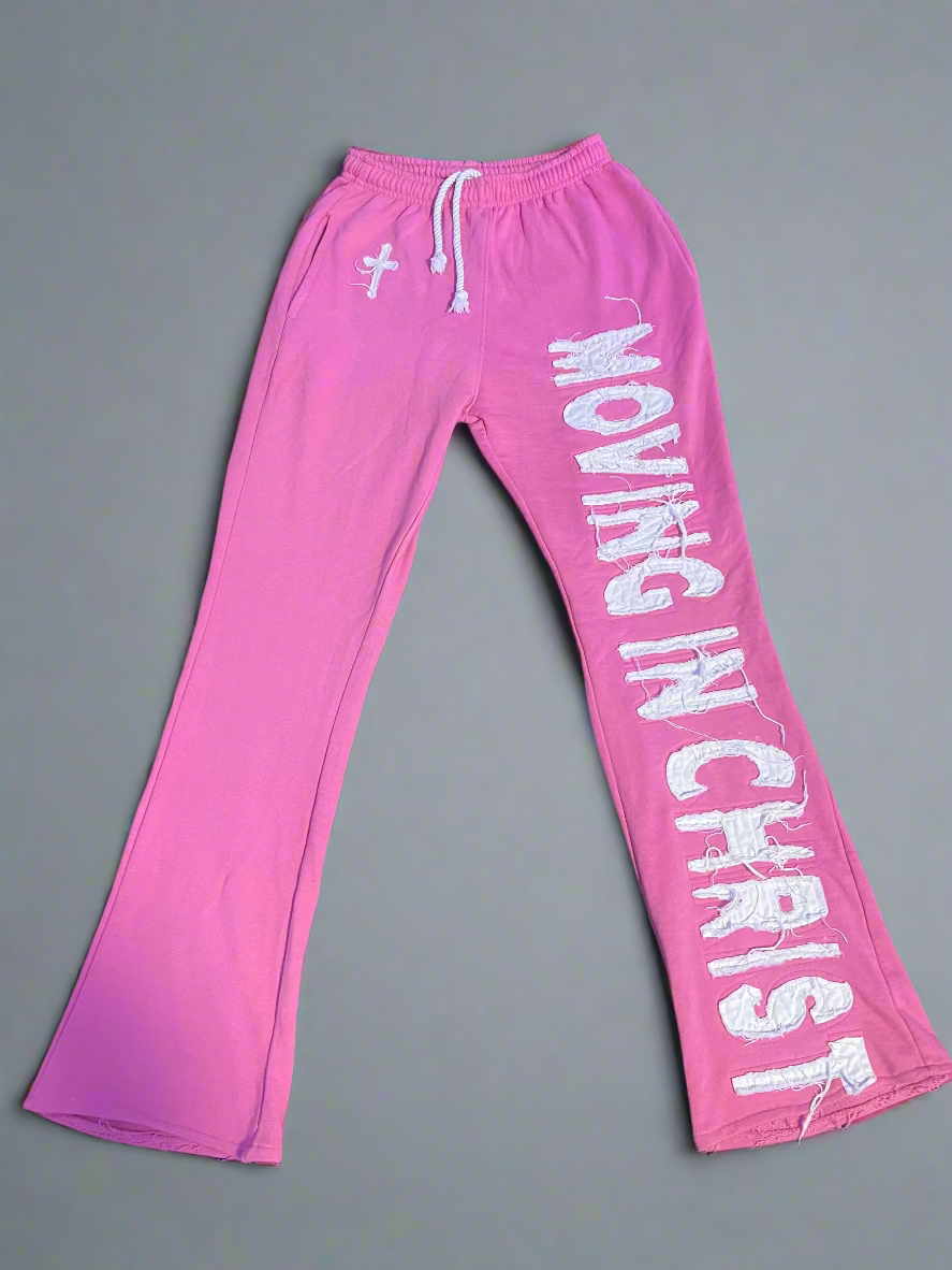 "MOVINGINCHRIST" Sweats - PINK