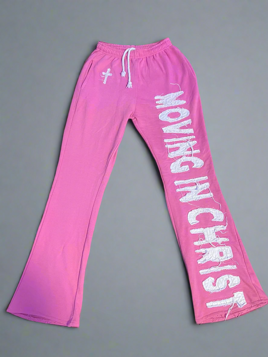 "MOVINGINCHRIST" Sweats - PINK