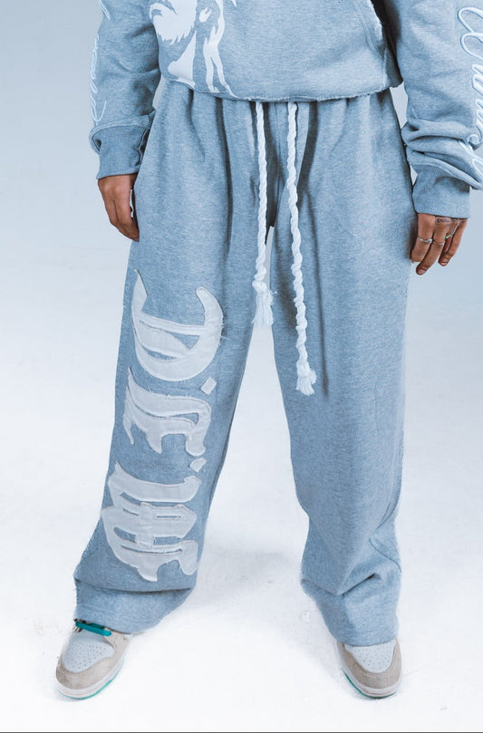 "MOVING IN CHRIST" Sweats - GRAY