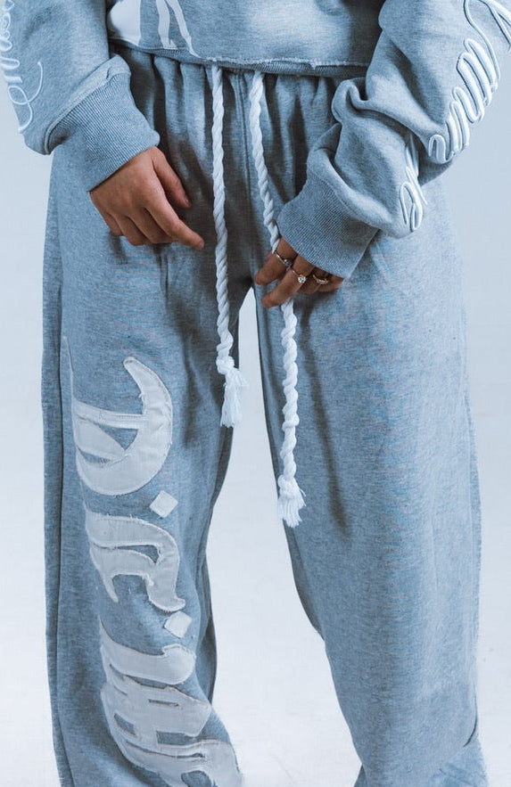 "MOVING IN CHRIST" Sweats - GRAY